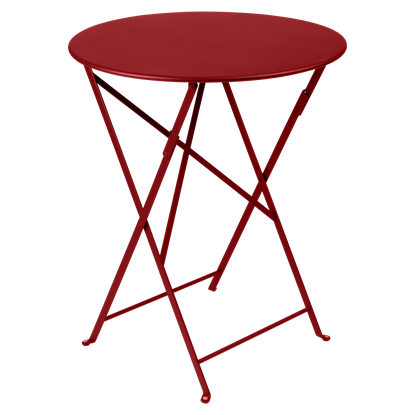 Skládací stolek BISTRO P.60 cm - Chili (jemná struktura)_0