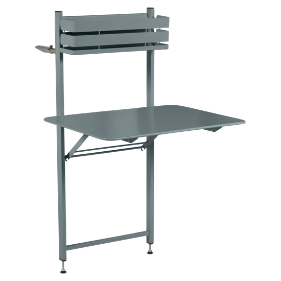 Balkónový skládací stůl BISTRO - storm grey (jemná struktura)_0