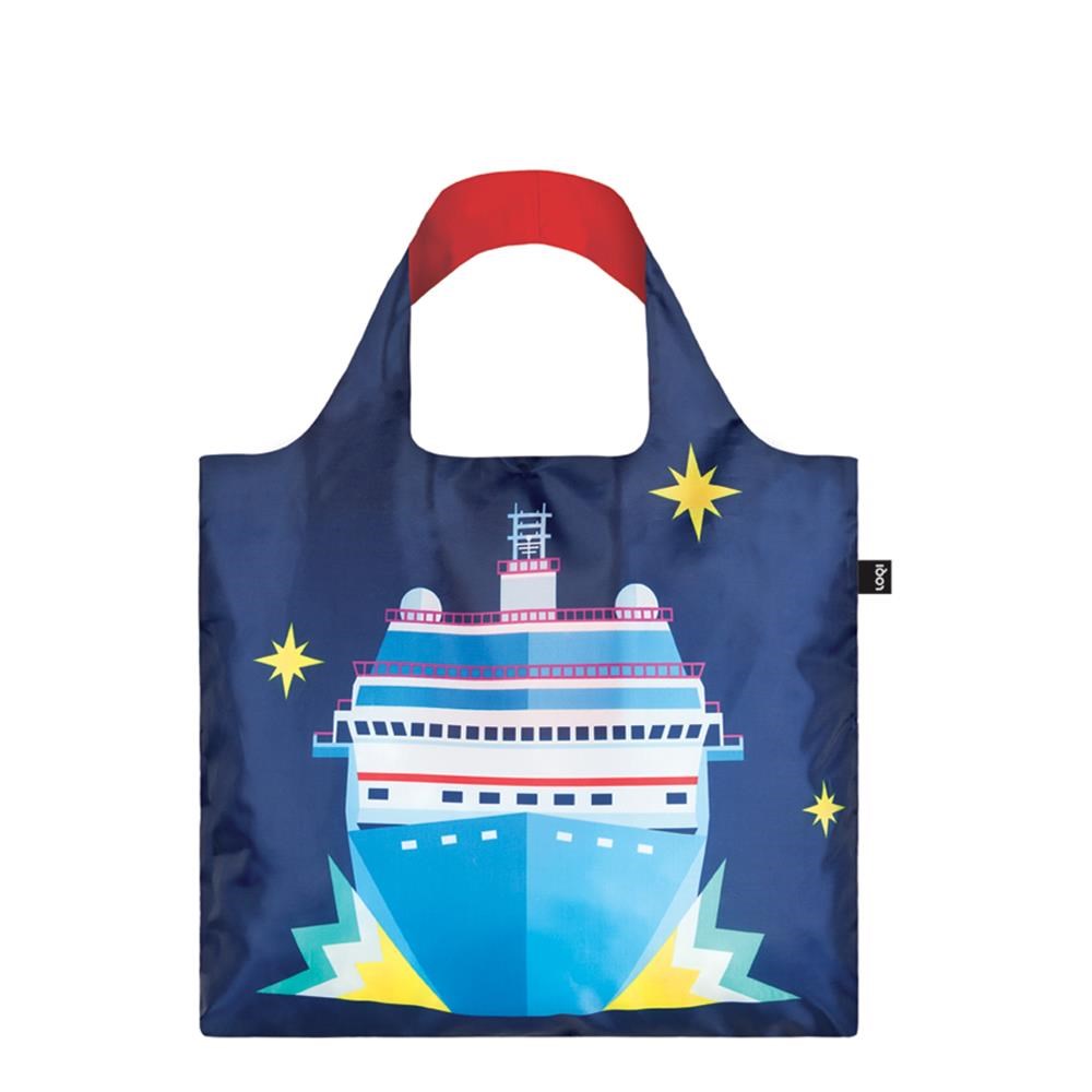 Skládací nákupní taška LOQI - NAUTICAL A_0