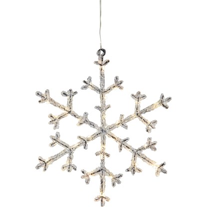 Dekorační svítící vločka STAR V.30 cm_1