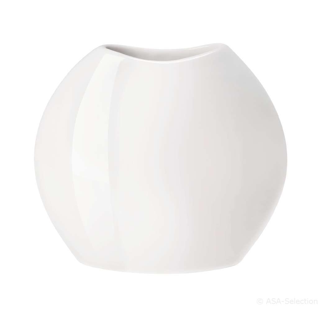 Váza MOON 34,5 cm bílá_0