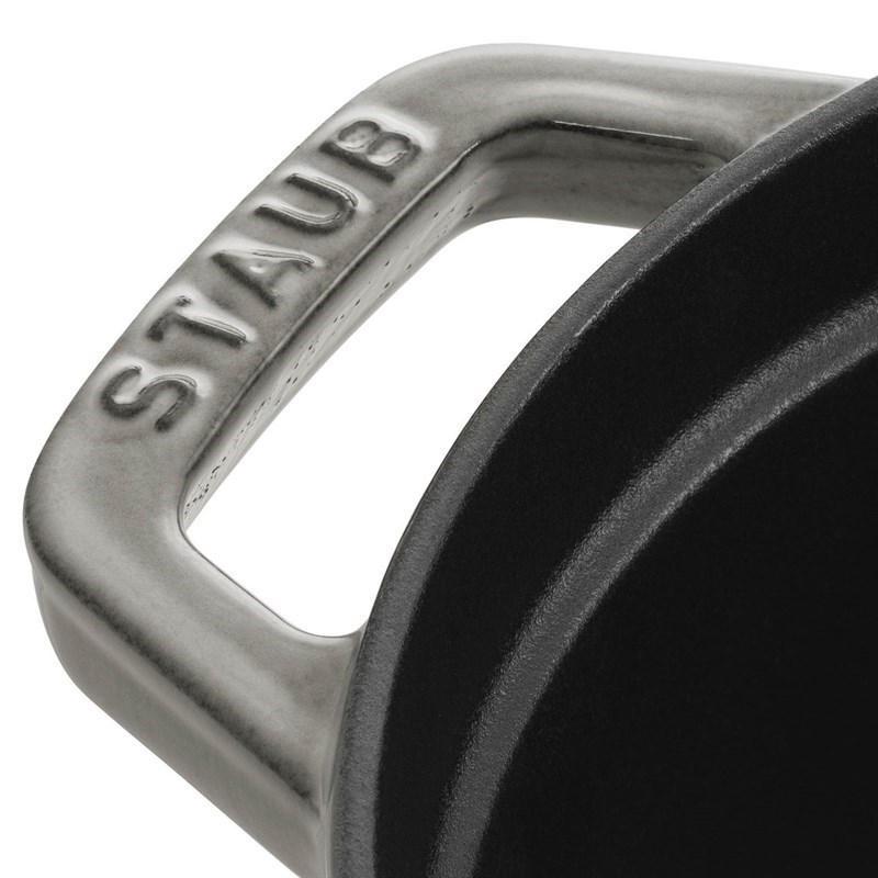 Hrnec oválný 23 cm šedý_2