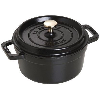 Hrnec kulatý 20 cm černý_0
