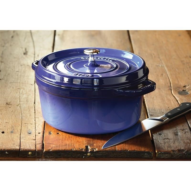 Hrnec kulatý 24 cm modrý_1