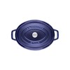 Hrnec STAUB oválný 31 cm modrý_0