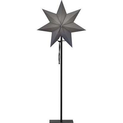 Stolní lampa hvězda "Ozen" šedá, patice E14_1