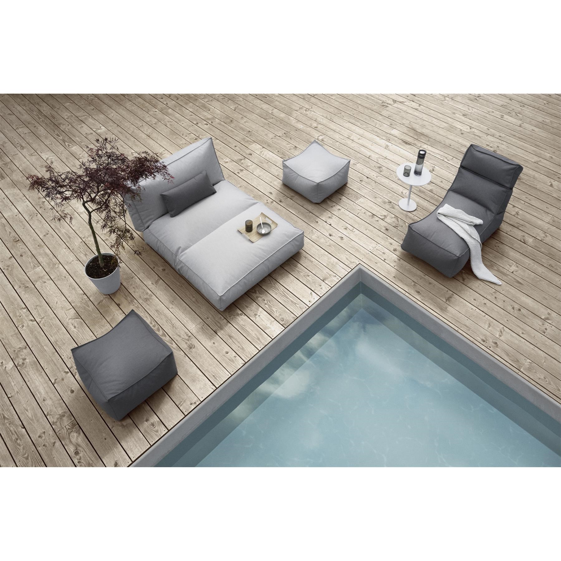 Široké lehátko STAY 120 cm šedé_1