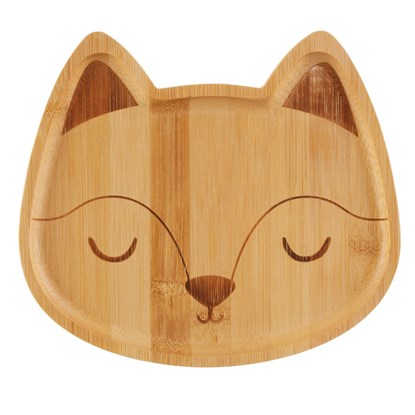 Bambusový talířek Woodland Fox_2