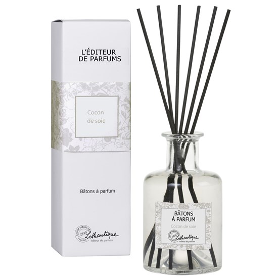 Vonný difuzér s černými dřívky 200ml Cocoon of Silk - L`editeur de parfums_0