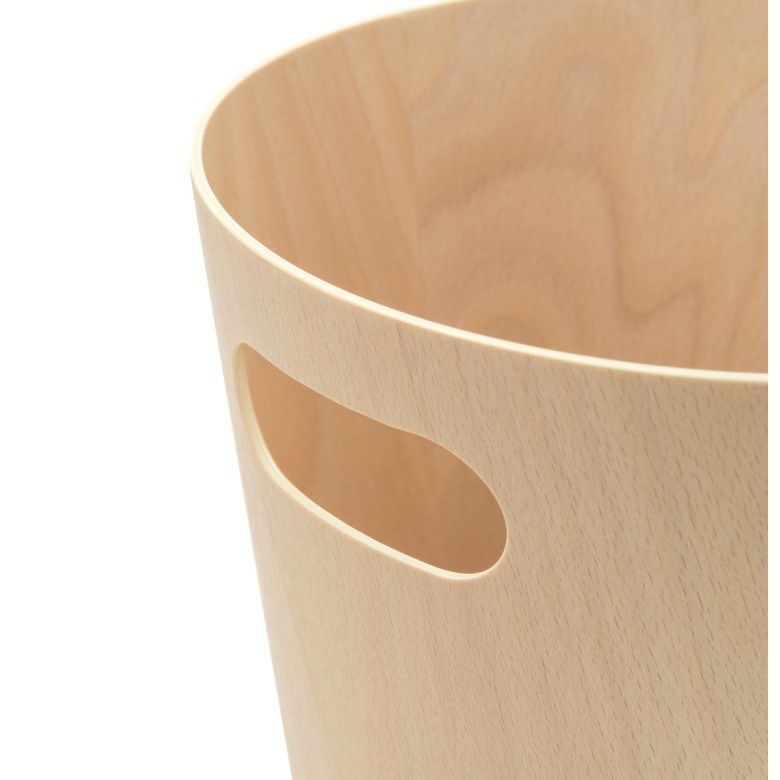 Obrázek z Odpadkový koš Umbra WOODROW 28 cm přírodní 