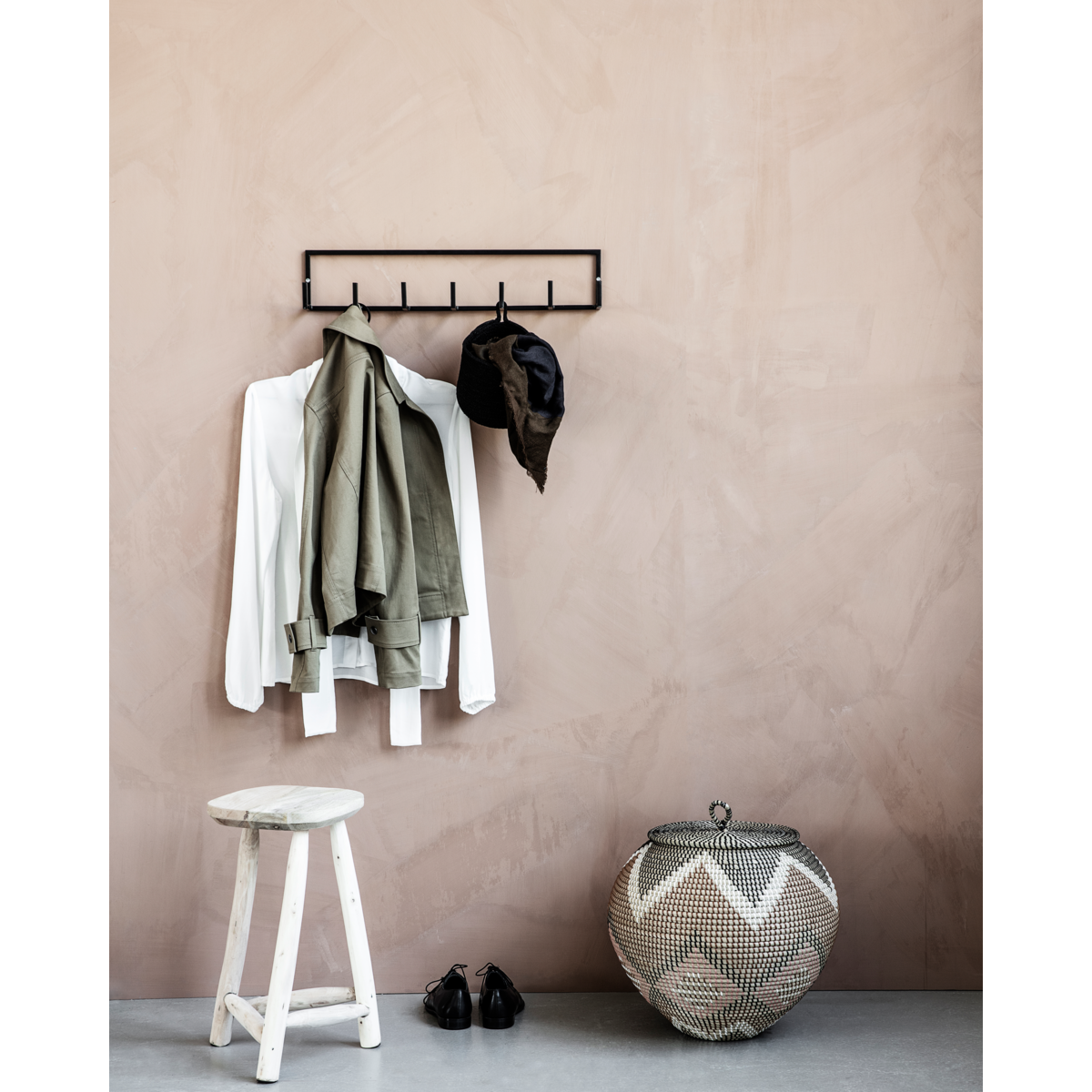 Koš na zavěšení House Doctor HANG černý černá_0