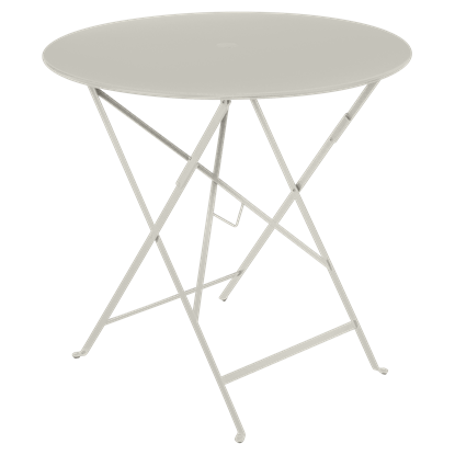 Skládací stolek BISTRO P.77 cm - Jílová šedá (jemná struktura)_0