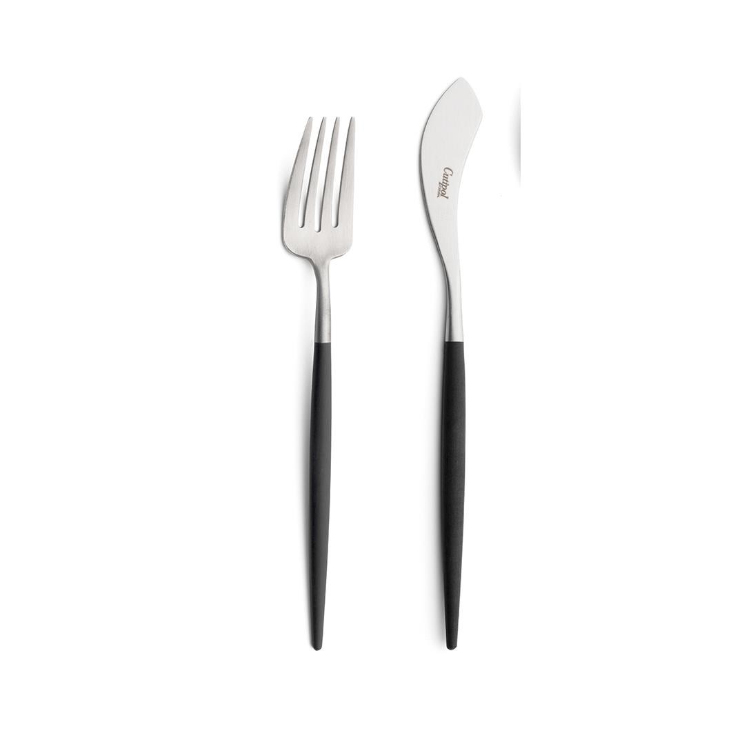 Sada příborů GOA - 60ks - černá_1