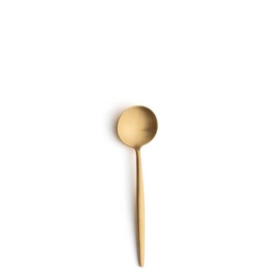 Lžička na espresso MOON zlatá matná_0