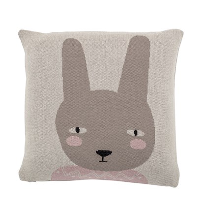 Bavlněný polštář Rabbit vč. výplně 45x45 cm_1