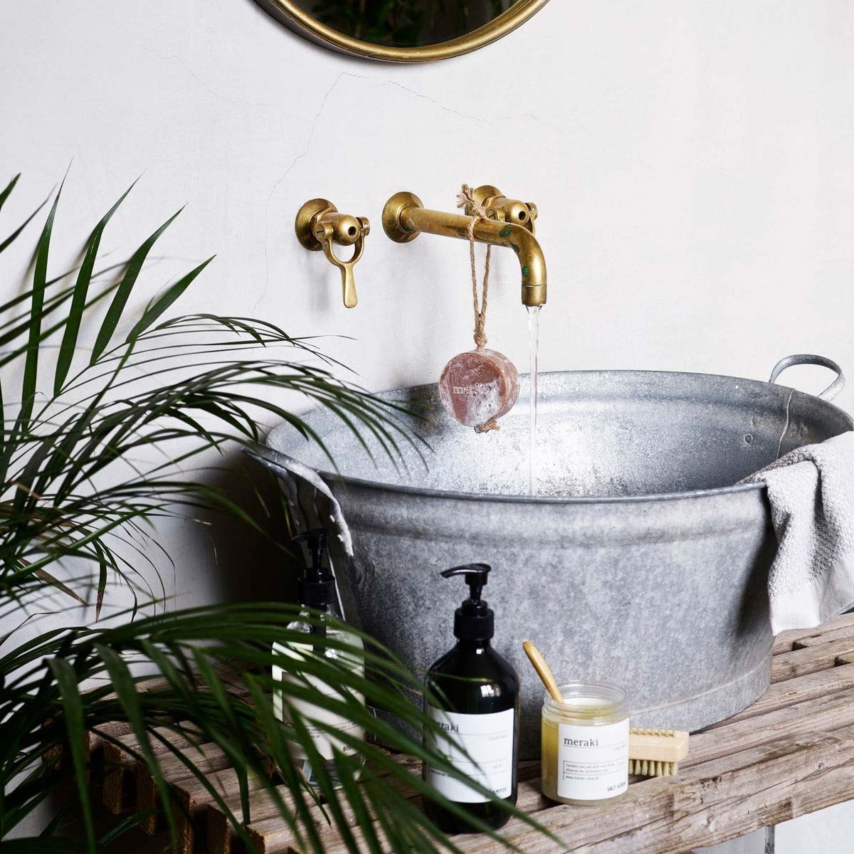 Obrázek z Mýdlo s mangostanem na zavěšení přírodní Meraki 