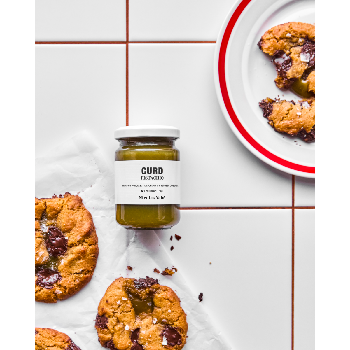 Džem pistáciový Nicolas Vahé PISTACHIO 170g_1