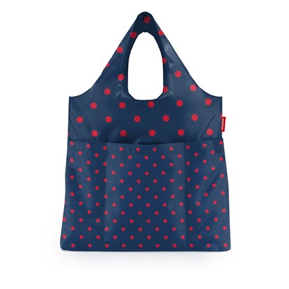 Skládací taška Mini Maxi Shopper plus mixed dots red_0