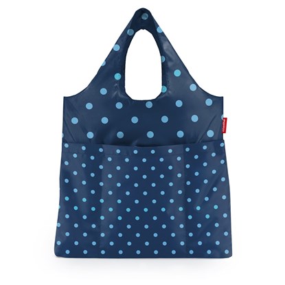 Skládací taška Mini Maxi Shopper plus mixed dots blue_0