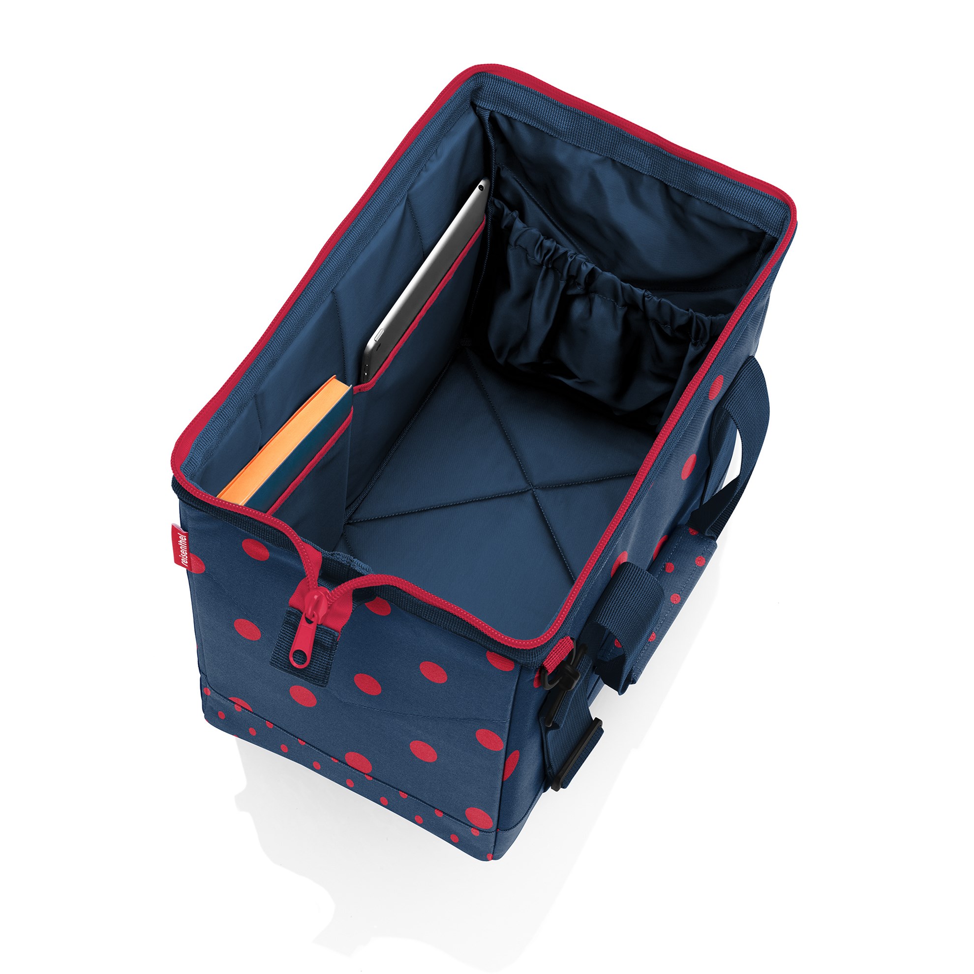 Cestovní taška Allrounder M mixed dots red_0