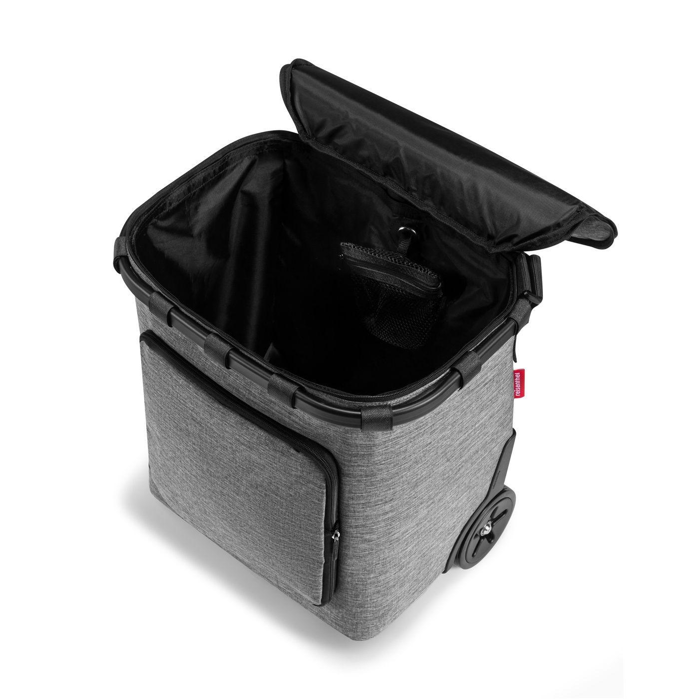 Taška na kolečkách Carrycruiser plus frame twist silver_2