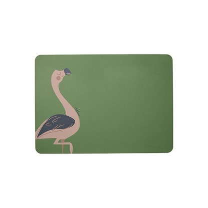 Prostírání "Fiona Flamingo" 33x46 cm, zelená_0