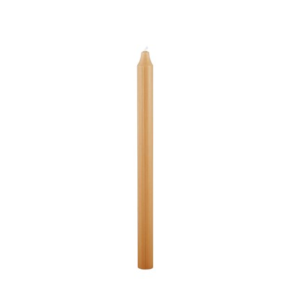 Svíčka kulatá dlouhá 29 cm, mocca_1