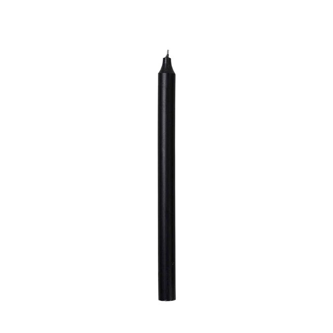 Svíčka kulatá dlouhá 2,1 cm černá_0