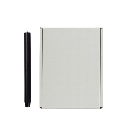 Svíčka Broste kulatá dlouhá 2,6cm - černá_1