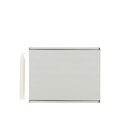 Svíčka Broste kulatá krátká 2,1cm - slonová kost_1