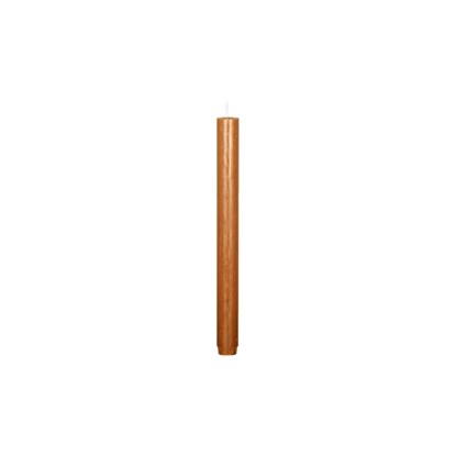 Svíčka kulatá dlouhá 2,6 cm - terracotta_1