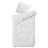 Perkálová sada povlečení DAGNY 200x140/70x50cm 2806bílá s proužky_0