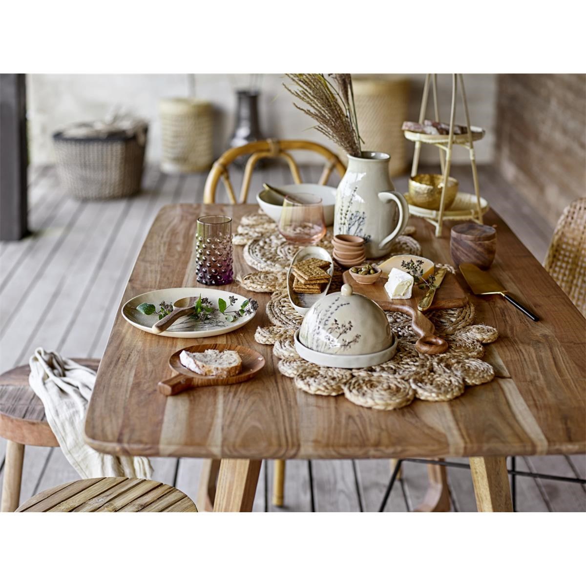 Máslenka - poklop na sýr Bea, přírodní, kamenina_1