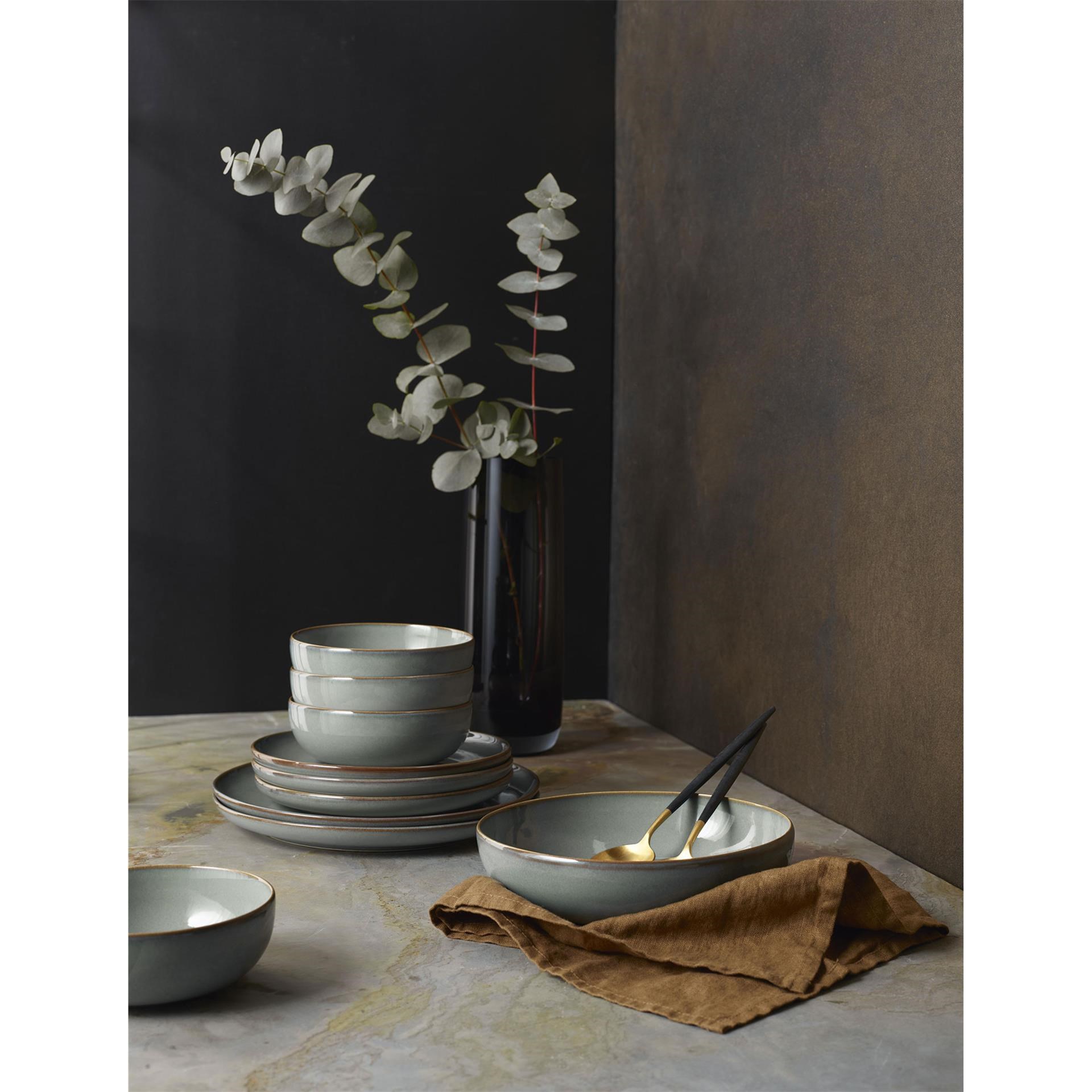 Talíř na polévku SAISONS 21 cm šedozelený_1