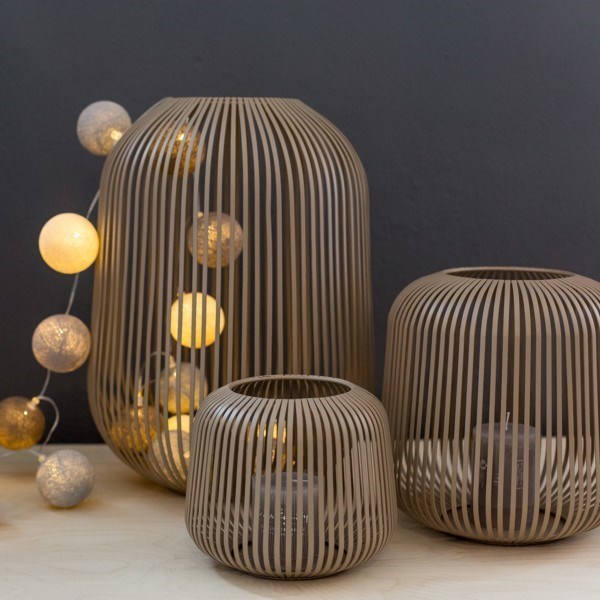 Obrázek z Lucerna Blomus LITO V.17cm béžová 