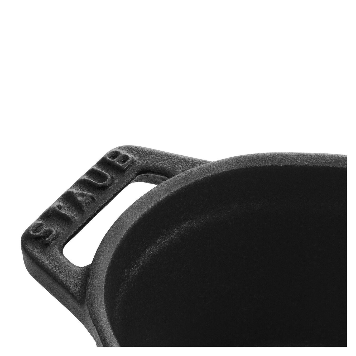 Hrnec STAUB oválný 11 cm černý_1