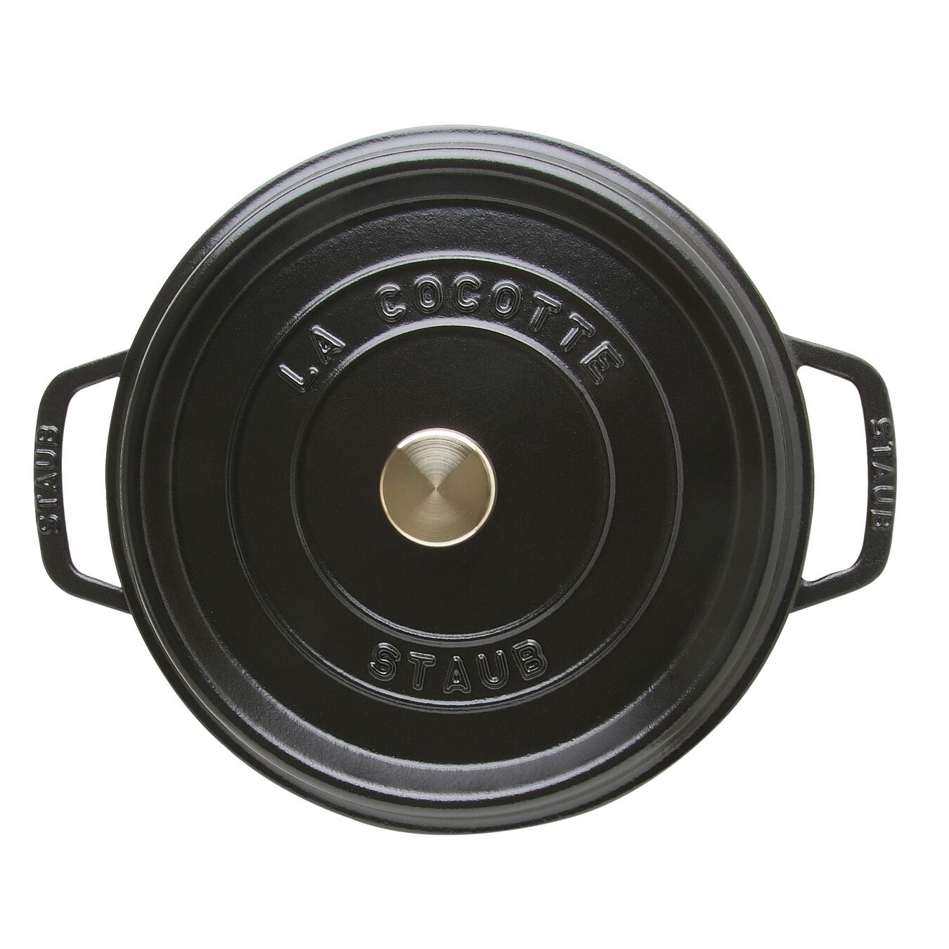 Hrnec STAUB kulatý 24 cm černý_2