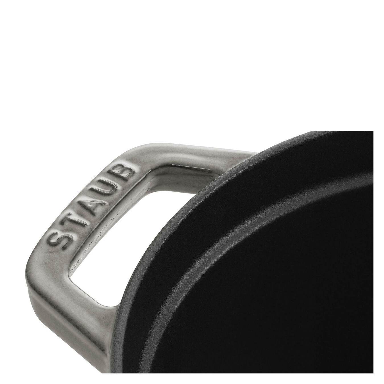 Hrnec STAUB oválný 31 cm šedý_2