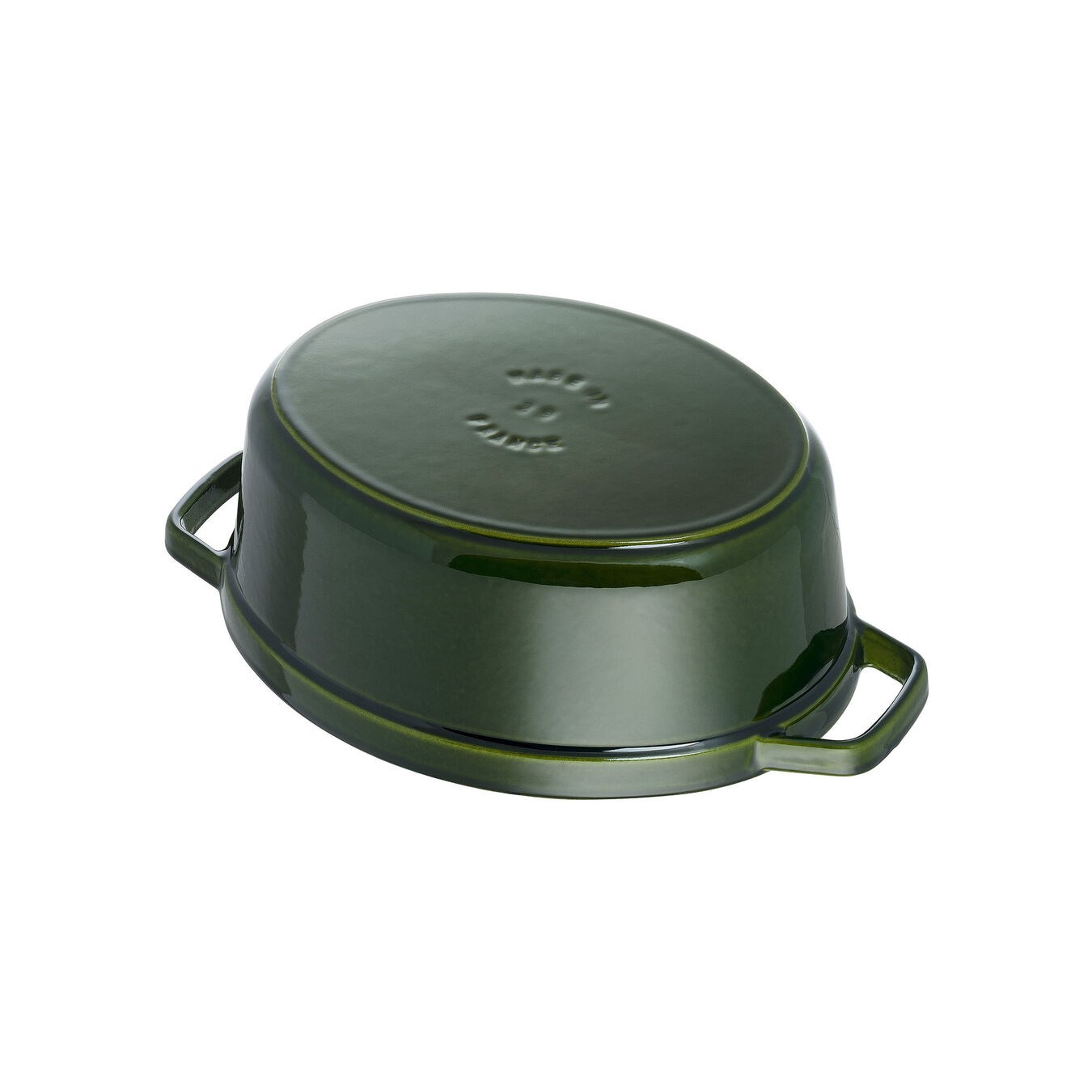 Hrnec STAUB oválný 29 cm zelený_1