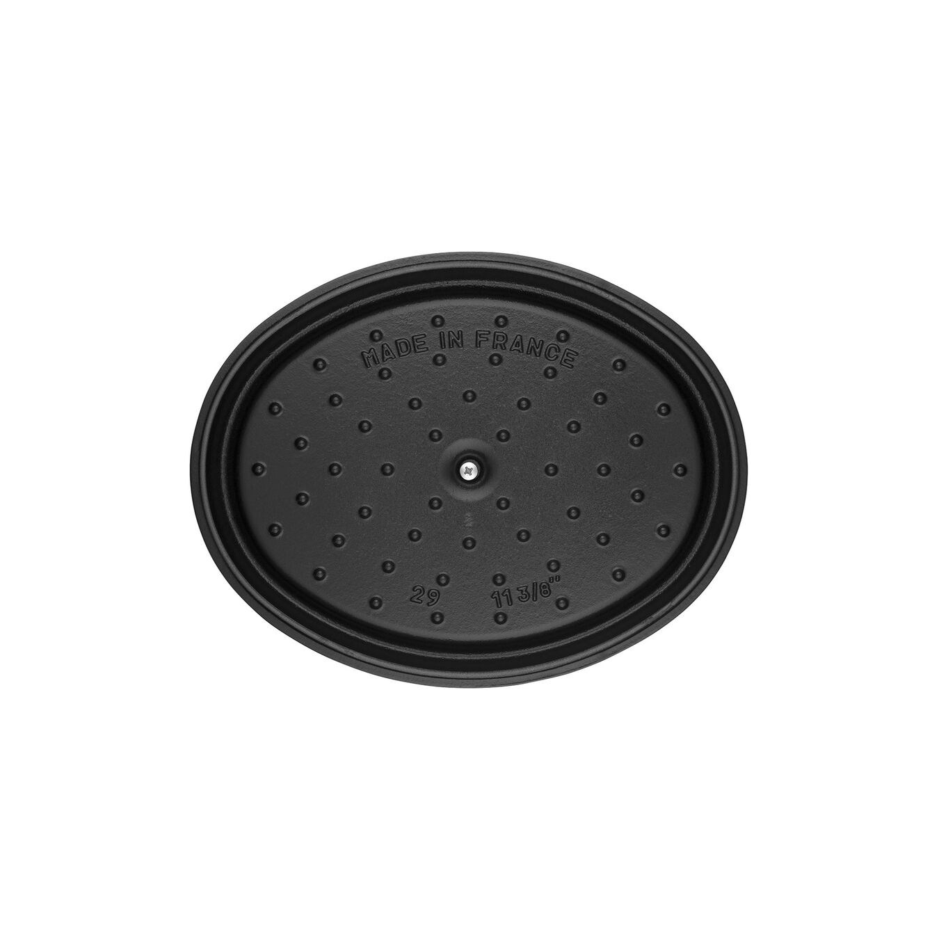 Hrnec STAUB oválný 17 cm černý_4