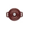 Hrnec STAUB  kulatý 10 cm vínový 0,25l_0