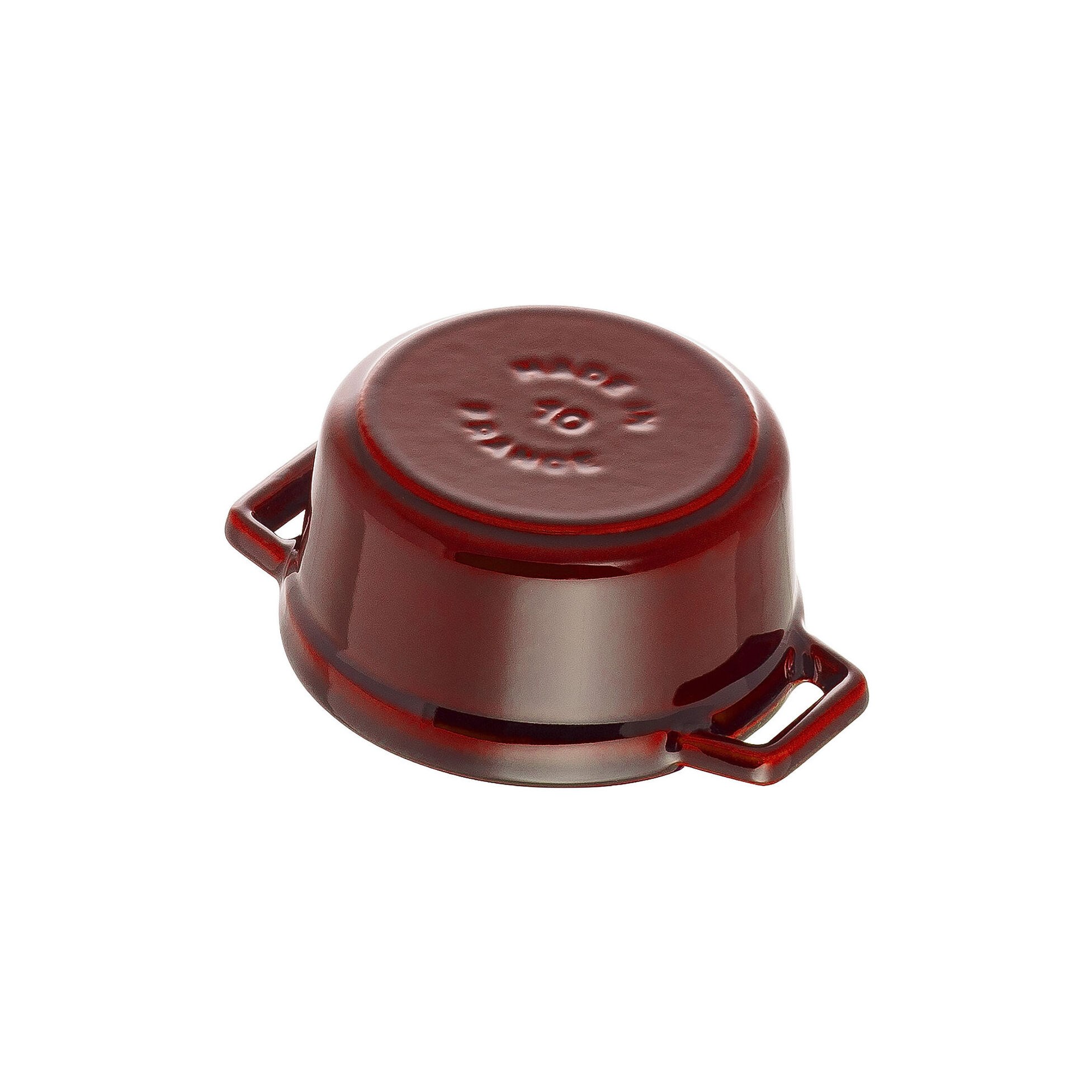 Hrnec STAUB  kulatý 10 cm vínový 0,25l_2