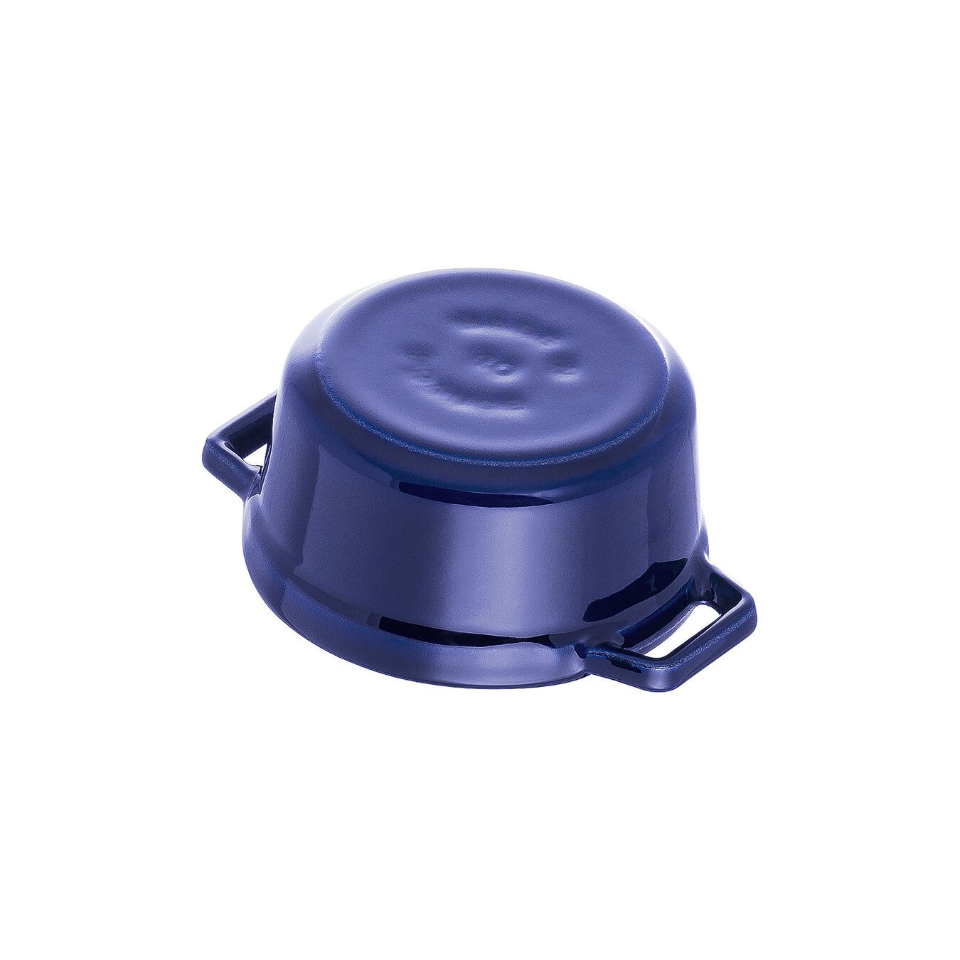 Hrnec STAUB kulatý 10 cm modrý_1