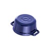 Hrnec STAUB kulatý 10 cm modrý_1
