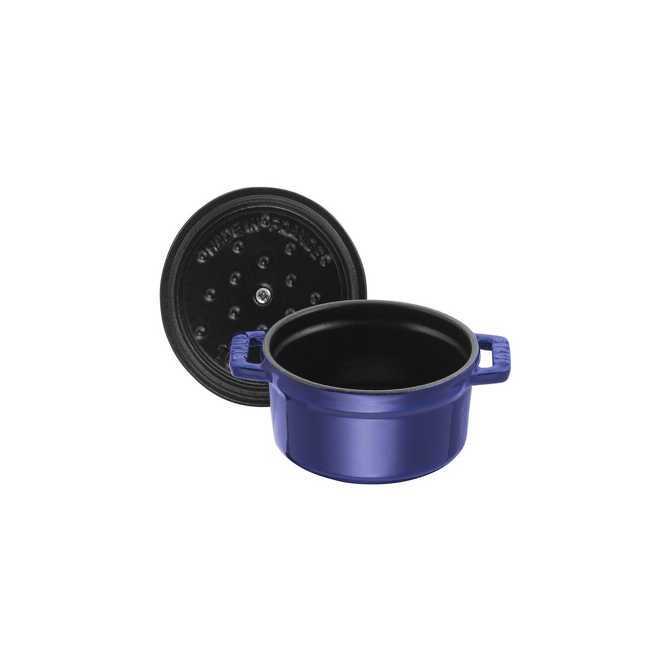 Hrnec STAUB kulatý 10 cm modrý_2