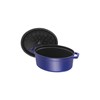 Hrnec STAUB oválný 31 cm modrý_1
