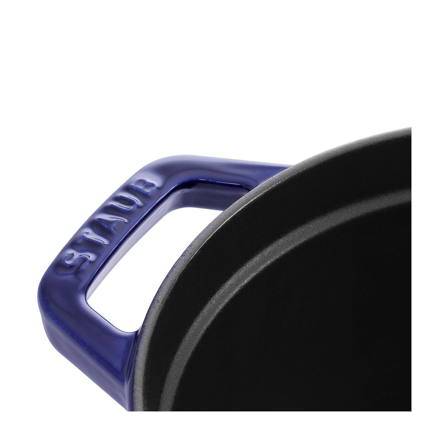 Hrnec STAUB oválný 31 cm modrý_2