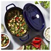 Hrnec STAUB oválný 31 cm modrý_3
