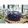 Hrnec STAUB oválný 31 cm modrý_4