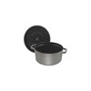 Hrnec STAUB kulatý 34 cm šedý_1